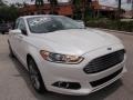 2015 White Platinum Metallic Ford Fusion Titanium  photo #2