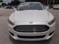 2015 White Platinum Metallic Ford Fusion Titanium  photo #15