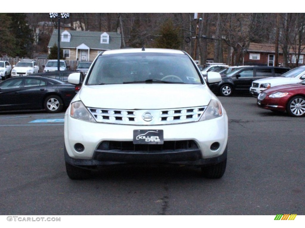 2005 Murano S - Glacier Pearl White / Cafe Latte photo #2