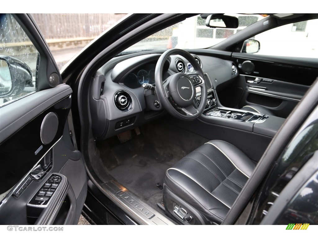 Jet Interior 2013 Jaguar XJ XJ AWD Photo #104582260