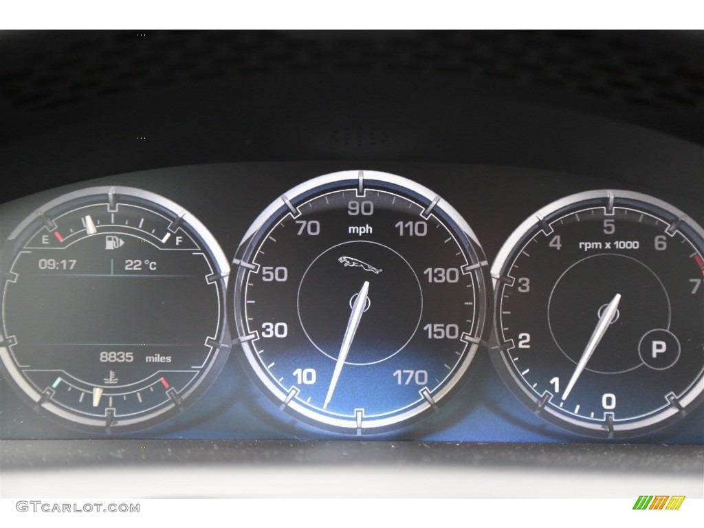 2013 Jaguar XJ XJ AWD Gauges Photos