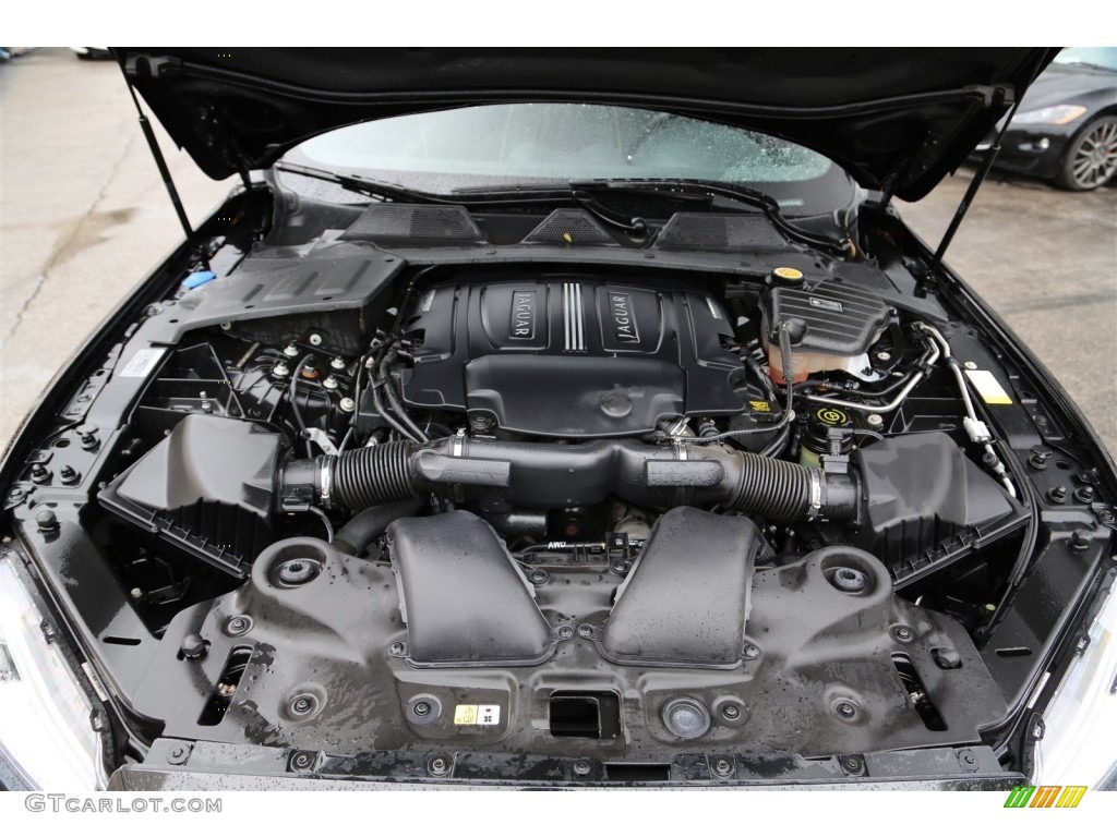 2013 Jaguar XJ XJ AWD 3.0 Liter DI Supercharged DOHC 24-Valve VVT V6 Engine Photo #104582293