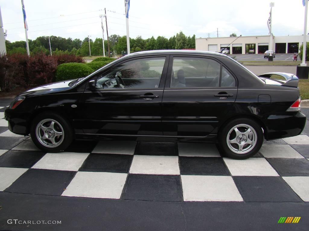 2004 Labrador Black Pearl Mitsubishi Lancer OZ Rally 10454982 Photo 2