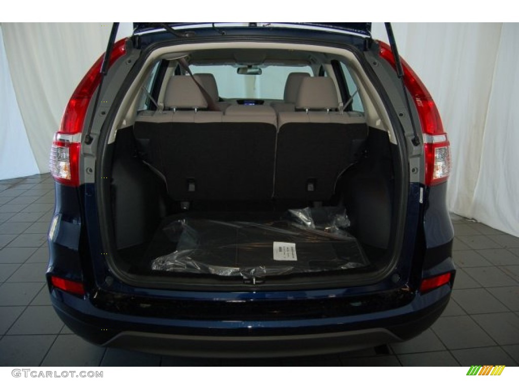 2015 CR-V LX - Obsidian Blue Pearl / Gray photo #22