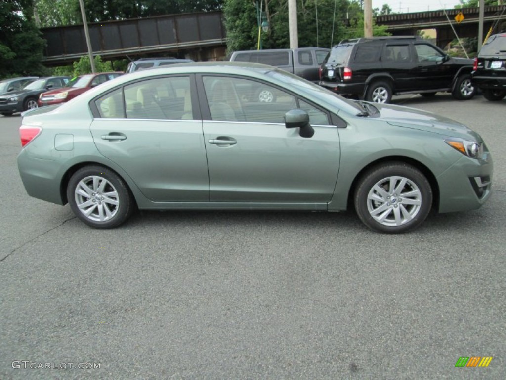 Jasmine Green Metallic 2015 Subaru Impreza 2.0i Premium 4 Door Exterior Photo #104584815