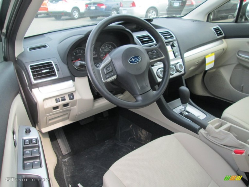 Ivory Interior 2015 Subaru Impreza 2.0i Premium 4 Door Photo #104584935