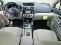Ivory 2015 Subaru Impreza 2.0i Premium 4 Door Dashboard