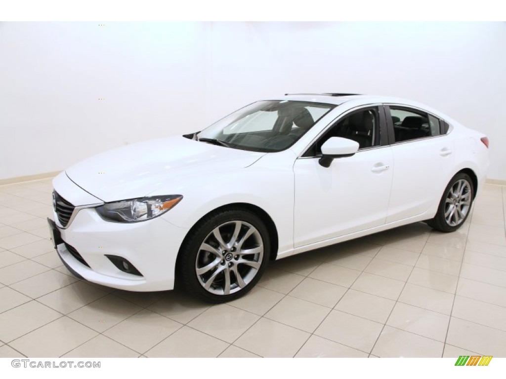 Snowflake White Pearl Mica 2014 Mazda MAZDA6 Grand Touring Exterior Photo #104586270
