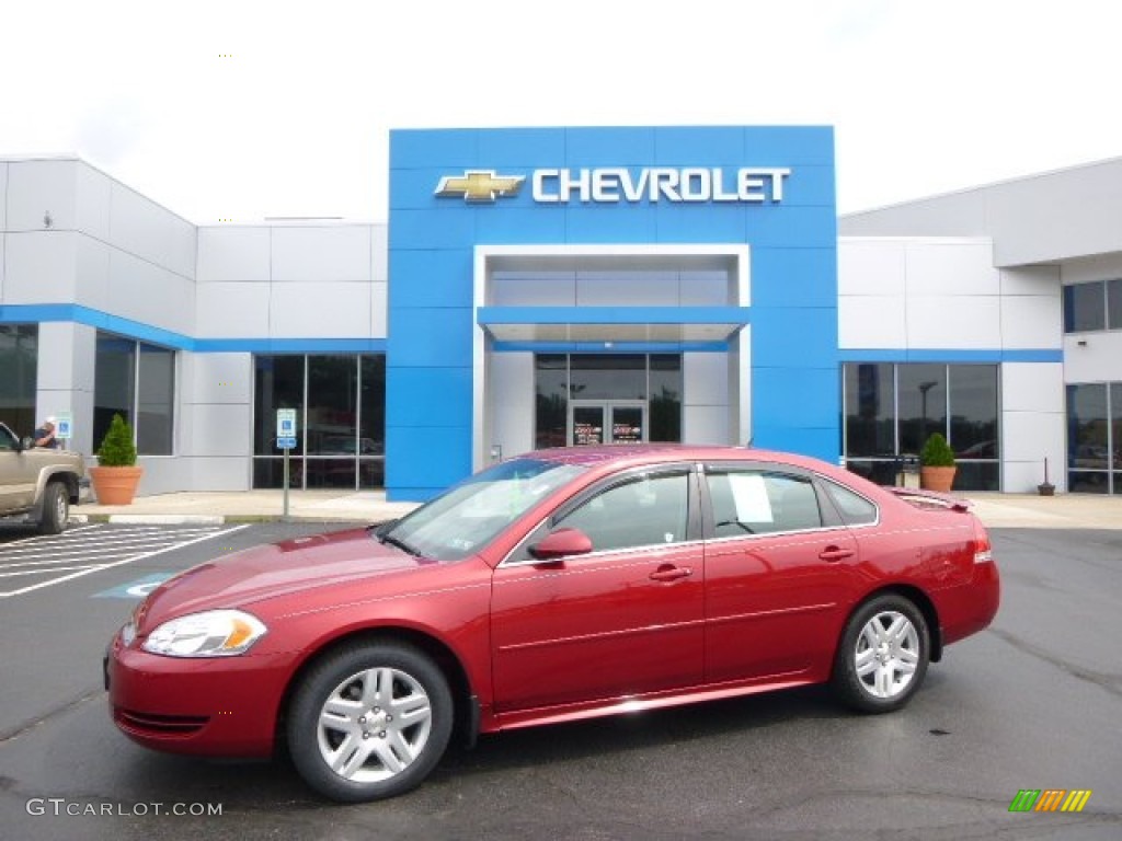 Crystal Red Tintcoat Chevrolet Impala
