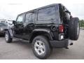 2015 Black Jeep Wrangler Unlimited Sahara 4x4  photo #2