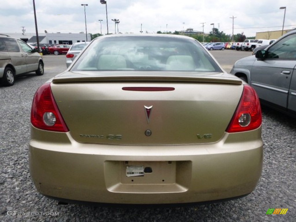 2007 G6 V6 Sedan - Sedona Beige Metallic / Light Taupe photo #3