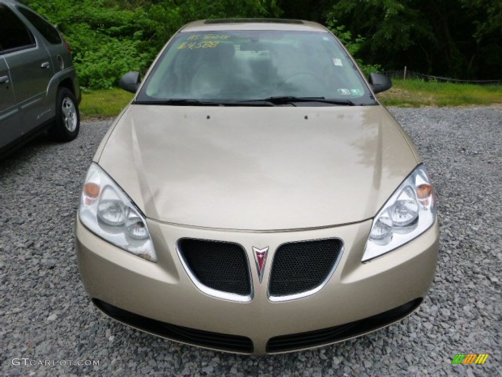 2007 G6 V6 Sedan - Sedona Beige Metallic / Light Taupe photo #6