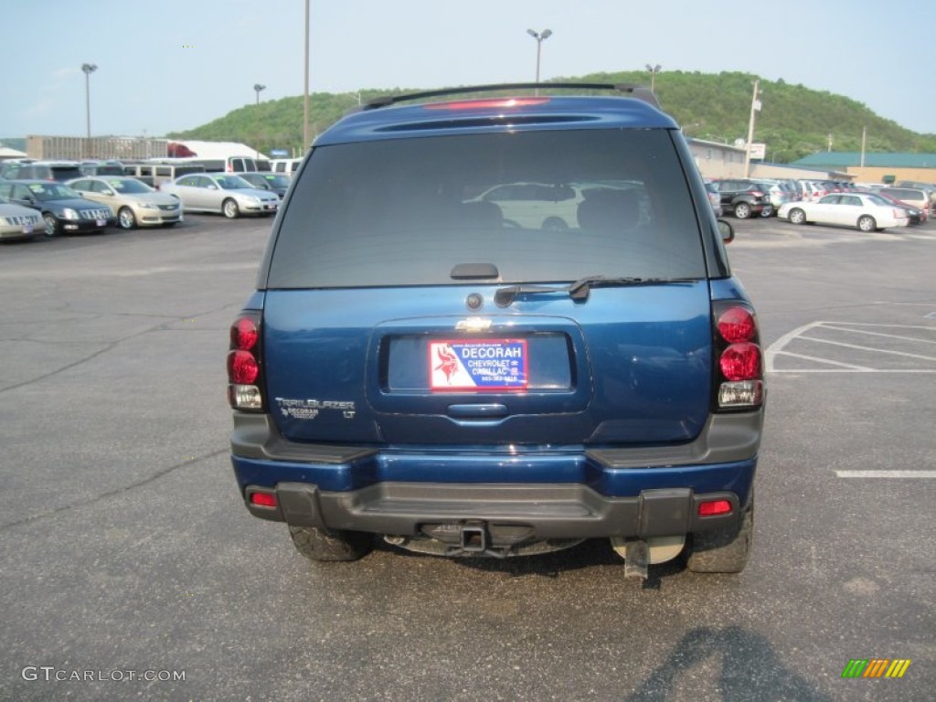 2005 TrailBlazer EXT LT 4x4 - Superior Blue Metallic / Light Gray photo #10