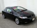 Crystal Black Pearl - Civic EX Coupe Photo No. 8