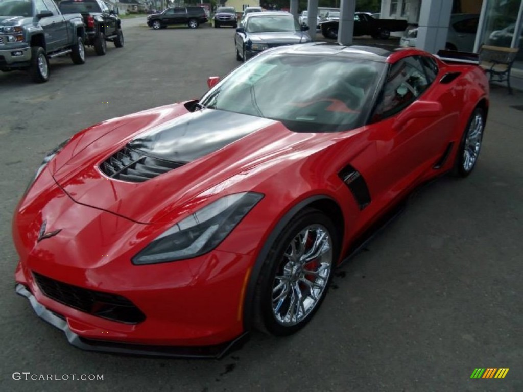 Torch Red 2015 Chevrolet Corvette Z06 Coupe Exterior Photo #104589120