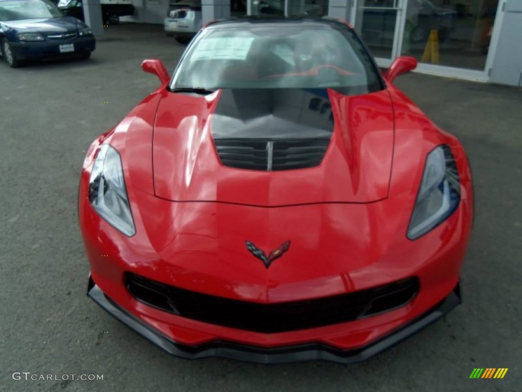2015 Corvette Z06 Coupe - Torch Red / Adrenaline Red photo #3