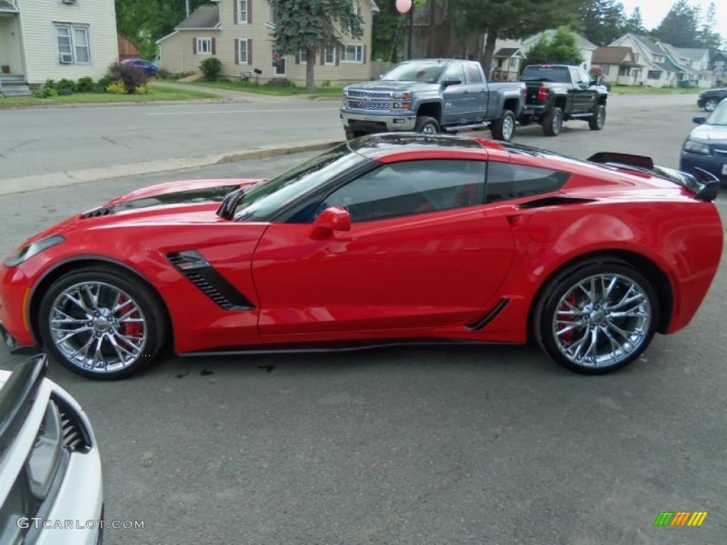 2015 Corvette Z06 Coupe - Torch Red / Adrenaline Red photo #14