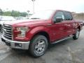 2015 Ruby Red Metallic Ford F150 XLT SuperCrew 4x4  photo #6