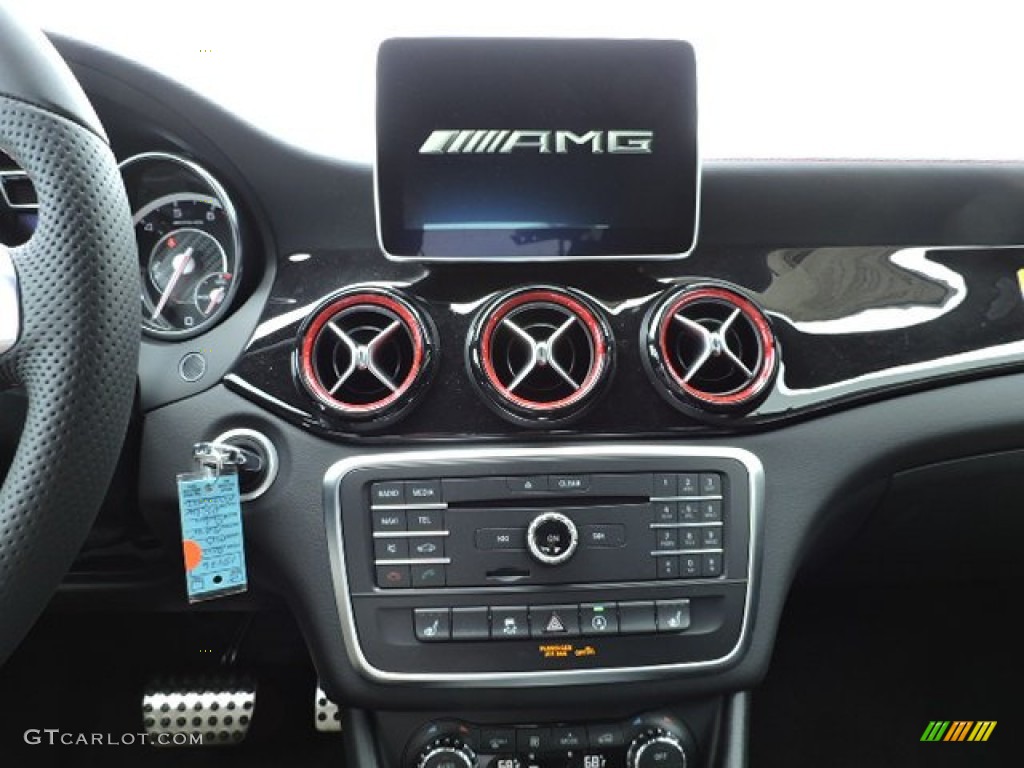 2015 Mercedes-Benz CLA 45 AMG Black/Red Cut Dashboard Photo #104593499