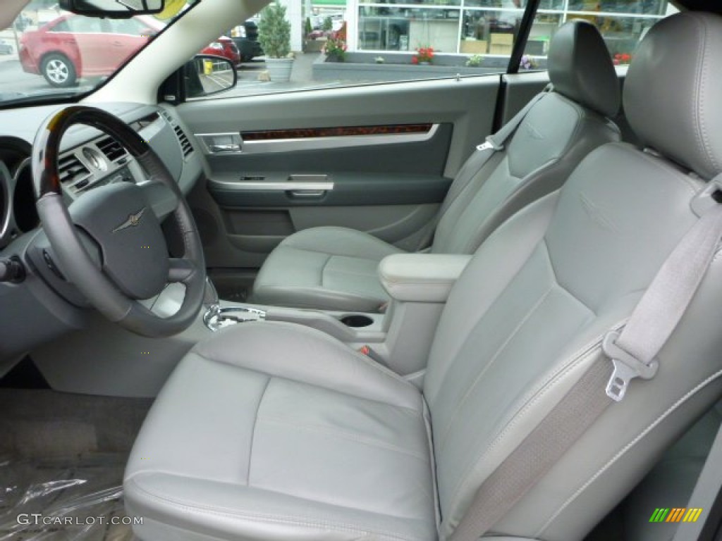 2008 Sebring Limited Convertible - Silver Steel Metallic / Dark Slate Gray/Light Slate Gray photo #11