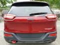2015 Deep Cherry Red Crystal Pearl Jeep Cherokee Trailhawk 4x4  photo #4