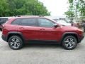 2015 Deep Cherry Red Crystal Pearl Jeep Cherokee Trailhawk 4x4  photo #6