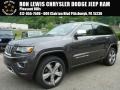 2015 Granite Crystal Metallic Jeep Grand Cherokee Overland 4x4  photo #1