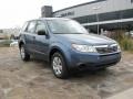 2009 Newport Blue Pearl Subaru Forester 2.5 X  photo #1