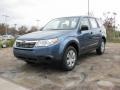 2009 Newport Blue Pearl Subaru Forester 2.5 X  photo #2