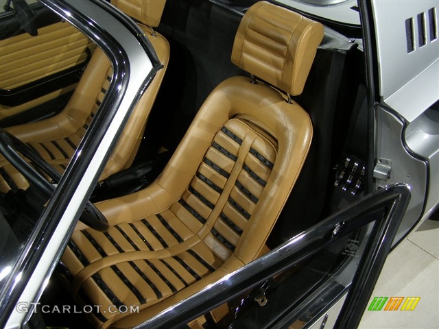 Tan/Black Interior 1974 Ferrari Dino 246 GTS Photo #104598