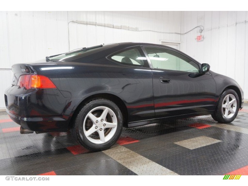 2002 RSX Type S Sports Coupe - Nighthawk Black Pearl / Ebony Black photo #7