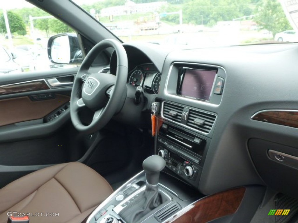 2015 Q5 2.0 TFSI Premium Plus quattro - Moonlight Blue Metallic / Chestnut Brown photo #16