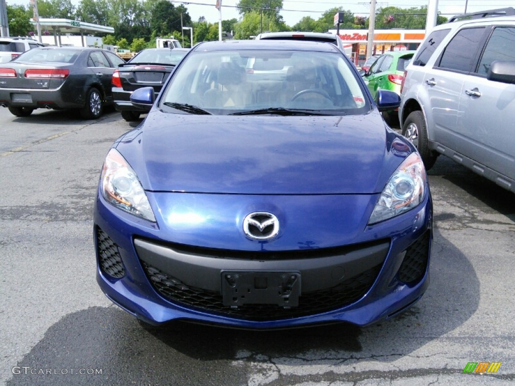 Indigo Lights Mica 2012 Mazda MAZDA3 i Grand Touring 4 Door Exterior Photo #104598384
