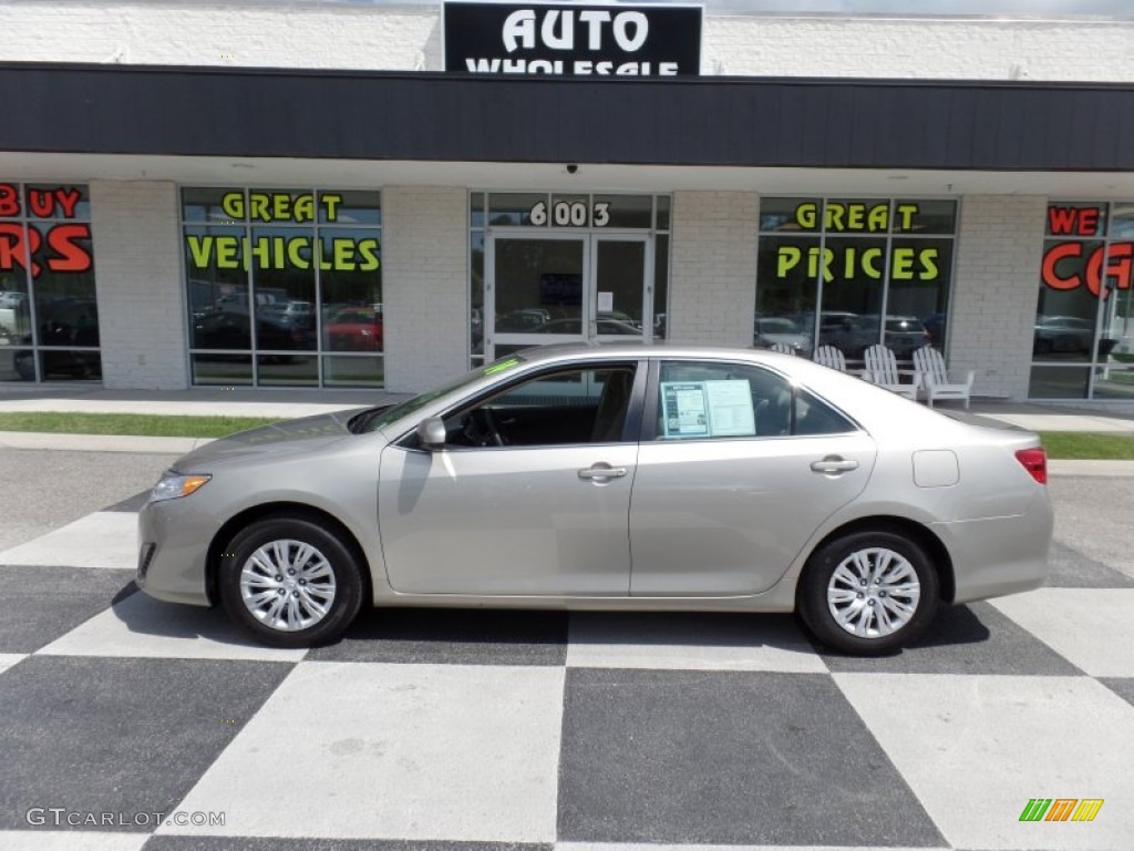 2014 Camry L - Champagne Mica / Ivory photo #1