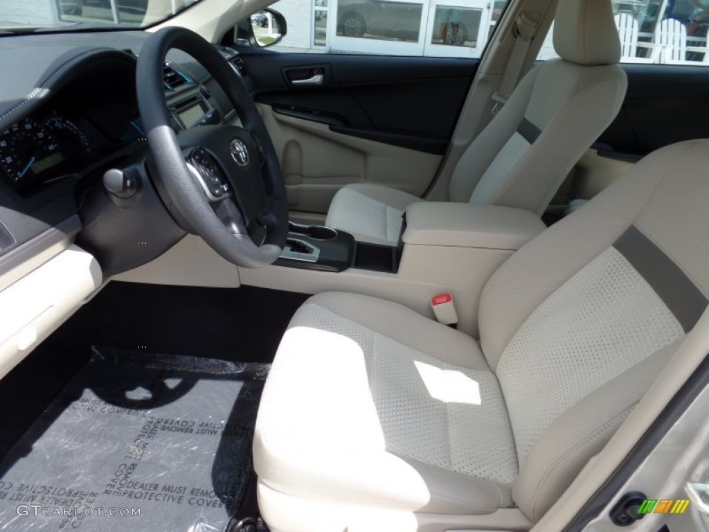 2014 Camry L - Champagne Mica / Ivory photo #11