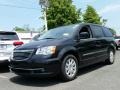 2015 Brilliant Black Crystal Pearl Chrysler Town & Country Touring  photo #1