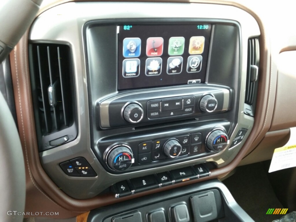 2015 Silverado 2500HD High Country Crew Cab 4x4 - Deep Ocean Blue Metallic / High Country Saddle photo #10