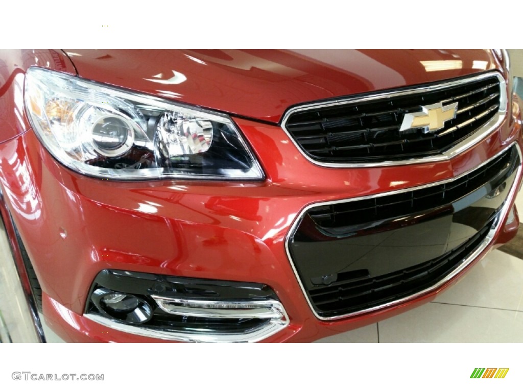 2015 SS Sedan - Some Like It Hot Red Metallic / Jet Black photo #9