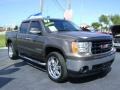 2007 Medium Brown Metallic GMC Sierra 1500 SLE Crew Cab  photo #7