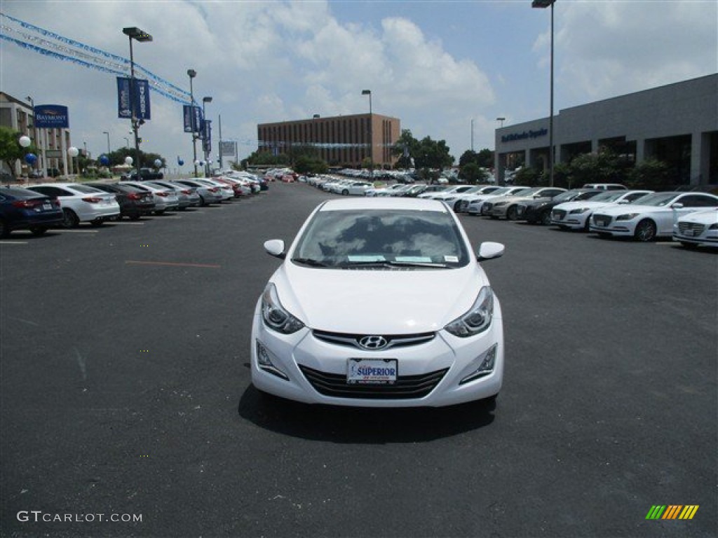 2016 Elantra Sport - White / Black photo #2