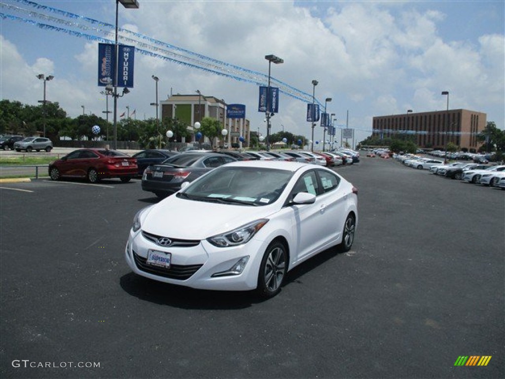 2016 Elantra Sport - White / Black photo #3