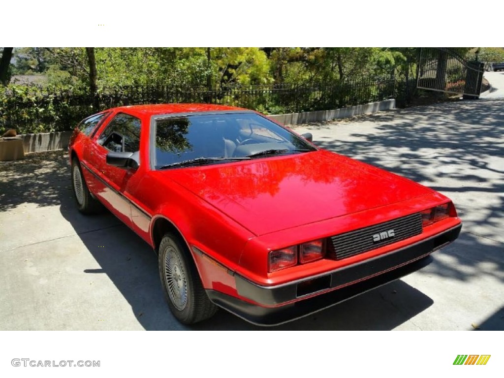 1981 DMC-12  - Red / Gray photo #4