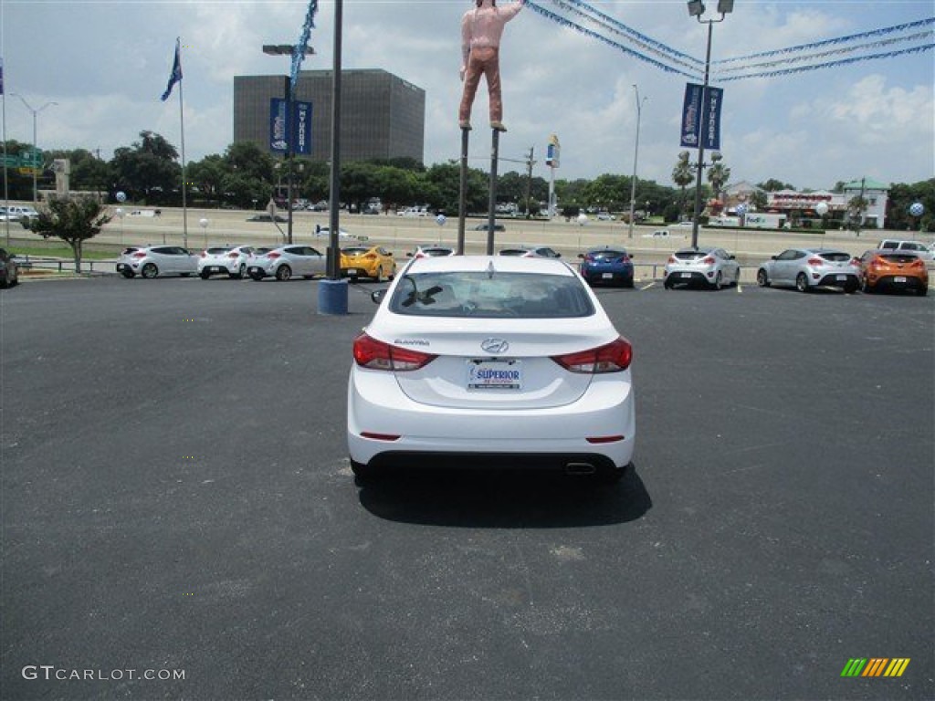 2016 Elantra Sport - White / Black photo #7