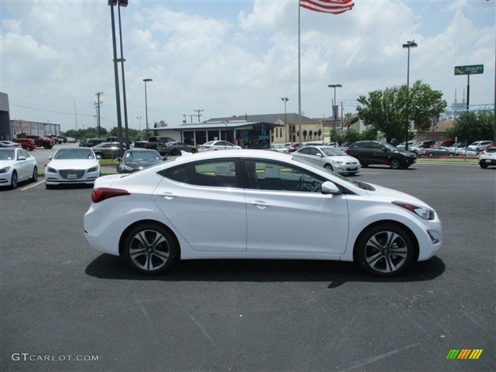 2016 Elantra Sport - White / Black photo #9