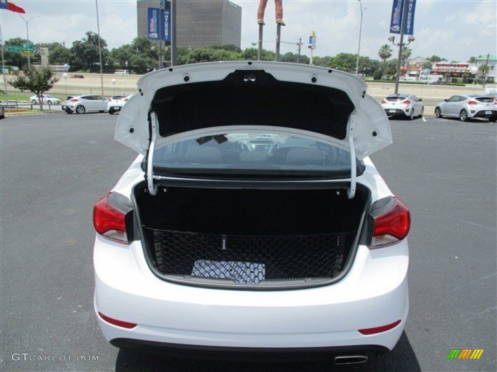 2016 Elantra Sport - White / Black photo #10