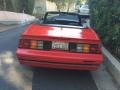 1989 Bright Red Chevrolet Camaro IROC-Z Convertible  photo #4