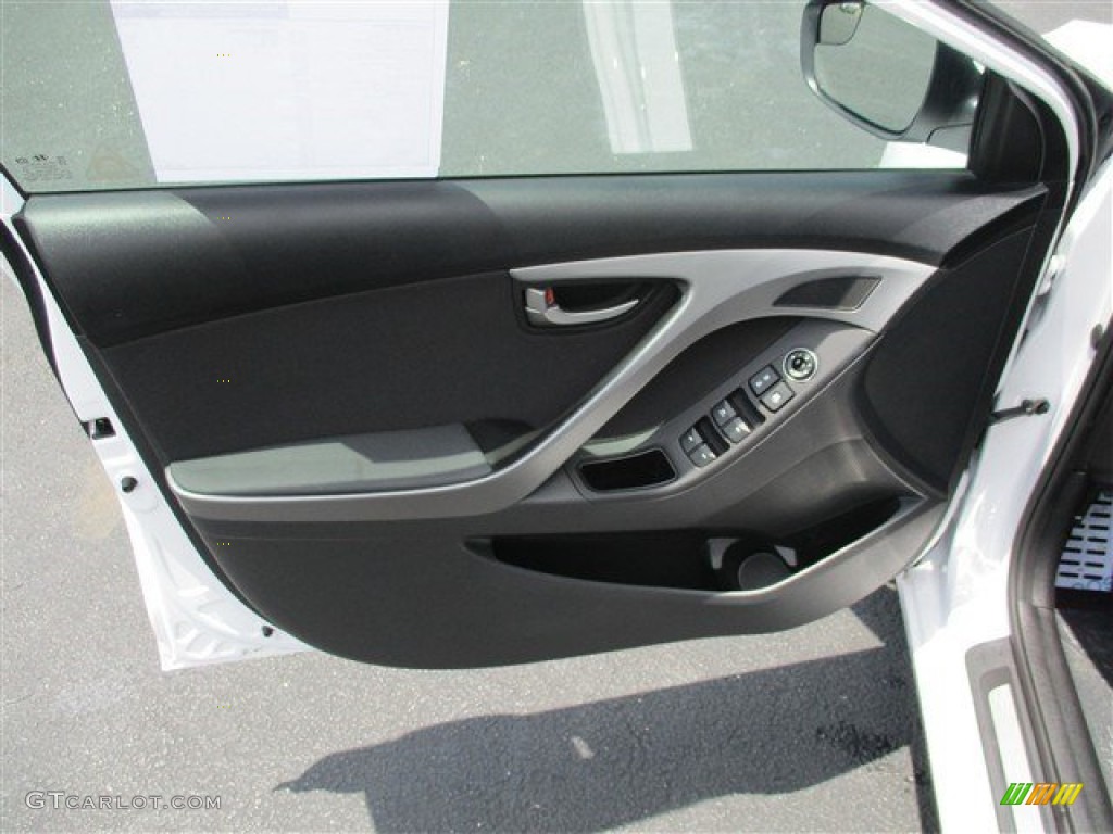 2016 Elantra Sport - White / Black photo #14