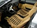 Tan/Black 1974 Ferrari Dino 246 GTS Interior Color