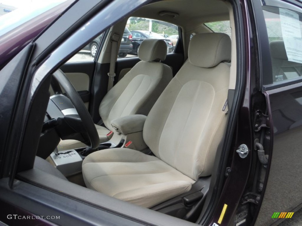 2009 Elantra GLS Sedan - Purple Rain / Beige photo #10