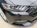 2015 Black Ford Mustang V6 Coupe  photo #3